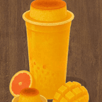 Best Creme Brulee Mango Coconut Smoothie w/ Coconut Jelly in San Francisco, CA